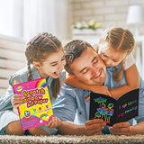 RMJOY Rainbow Scratch Paper Sets: 60pcs Magic Art Craft Scratch Off Papers Supplies Kits Pad for Age 3-12 Kids Girl Boy Teen Toy Game Gift for RMJOY