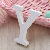 PartyKindom Hanging Wall 26 Letters Unfinished Wood Letter freestanding Letter Wood Table Sign Wooden Letters Kids Bedroom Letter Sign Standing PartyKindom