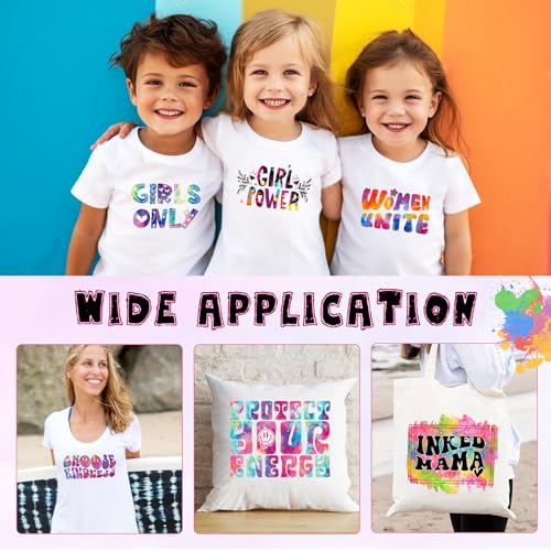 HTVSTD Splatter HTV Heat Transfer Vinyl -16 Sheets 12x10inches Paint Splatter Heat Transfer Vinyl Splash HTV Iron on Vinyl for Fabrics Patterned HTV HTVSTD