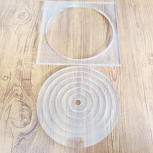 Multi Circle Router, Tracing Template, Router Inlay Template, Router J ...