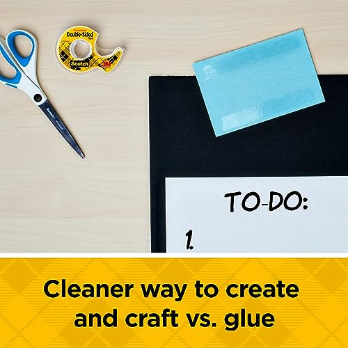 Scotch Double Sided Tape, 0.50 in. x 900 in., 1 Roll Scotch