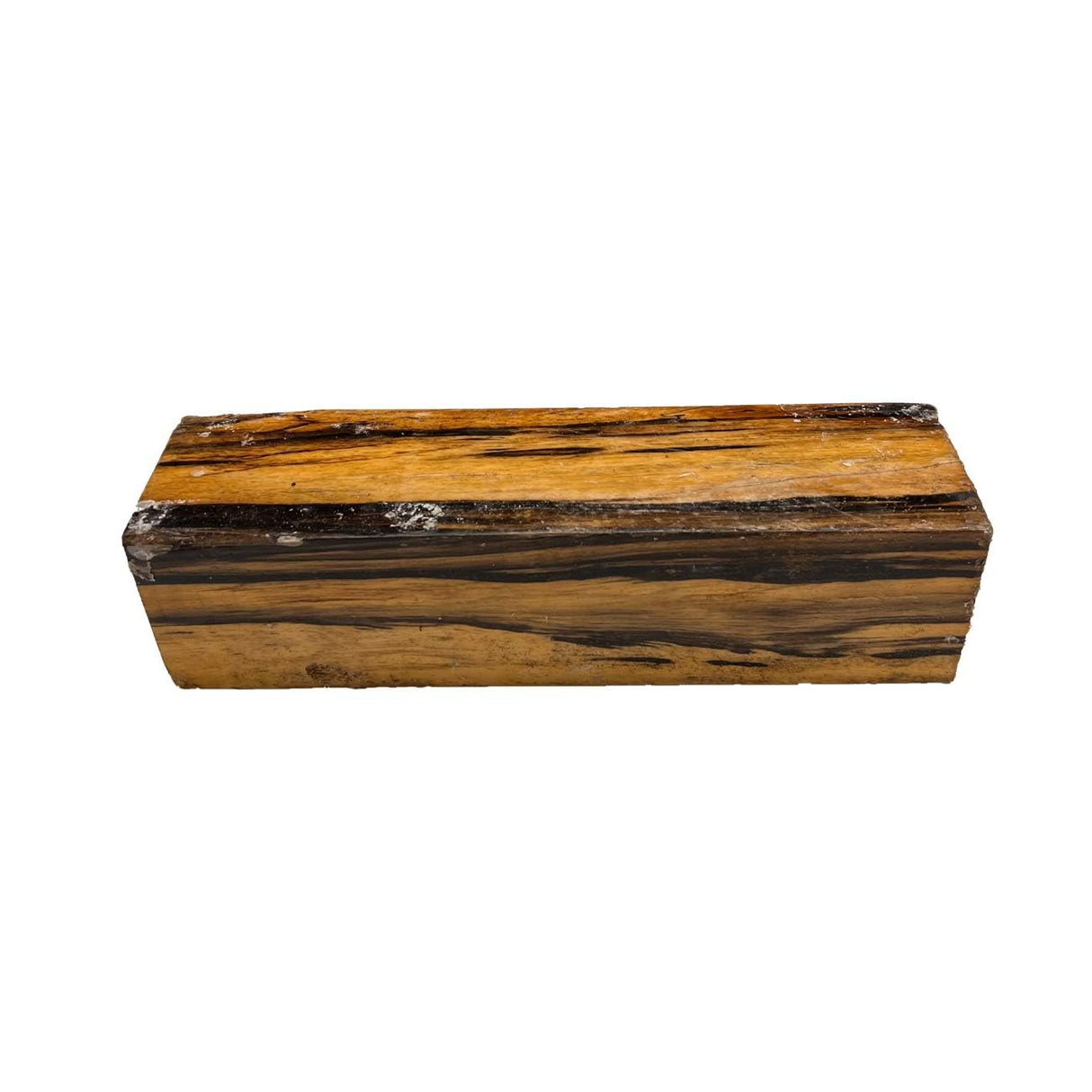 Exotic Wood Zone's Black and White Ebony/Pale Moon Ebony 3" x 3" x 12" Pepper Mill Square Turning Wood Blanks Exotic Wood Zone
