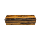 Exotic Wood Zone's Black and White Ebony/Pale Moon Ebony 3" x 3" x 12" Pepper Mill Square Turning Wood Blanks Exotic Wood Zone