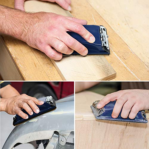 LotFancy Sandpaper 60 to 5000 Grit, 108PCS 9 x 3.6” Dry Wet Sand Paper with Sanding Block, Silicon Carbide Sanding Sheet Assortment, for Automotive LotFancy