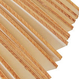 HAKZEON 3 Inches 100 PCS Wood Heart Cutouts, Unfinished Wood Heart Slices, Blank Wooden Heart for DIY Crafts Projects, Decoration, Wedding HAKZEON