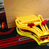 Milescraft 1407 D/T Feather Board – Universal Dual or Tandem Feather Boards for Woodworking on Table Saws, Router Tables and Band Saws Milescraft