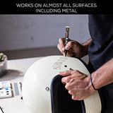 Paint pens for Rock Painting - Wood, Glass, Metal and Ceramic Works on Almost All Surfaces Set of 15 Vibrant Medium tip Oil Paint Marker Pens, Quick ARTIQO