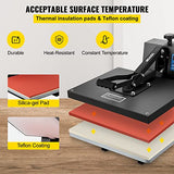 VEVOR Heat Press 16x20, 1700W Power Heat Press Machine, Fast Heating, High Pressure Heat Press Machine for T-Shirt, Digital Industrial Sublimation VEVOR