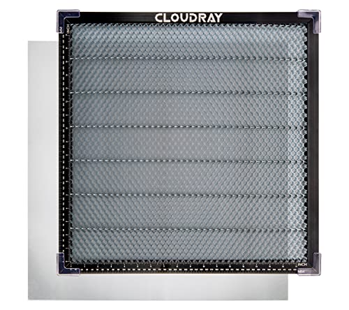 Cloudray Honeycomb Working Bed for Most Laser Engraver Cutting Machine,19.68"x 19.68"x 0.87" Honeycomb Working Panel for Fast Heat Dissipation and - WoodArtSupply