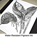 Dyvicl Black Micro-Pen Fineliner Ink Pens, Pigment Liner Multiliner Pens Micro Fine Point Drawing Pens for Sketching, Anime, Manga, Artist Dyvicl