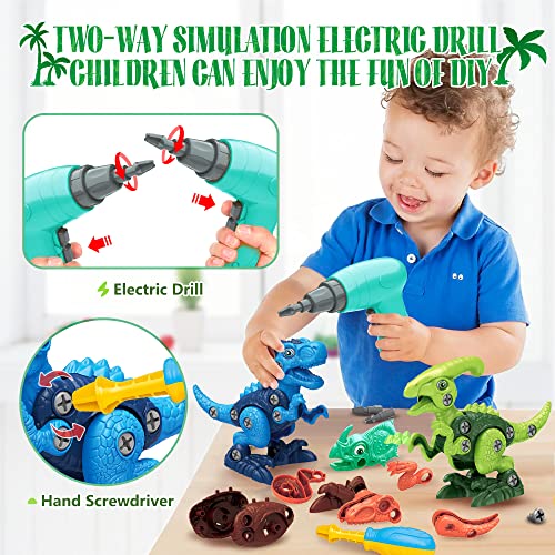 Dinosaur Toys for 3 4 5 6 7 Years Old Boys, Dinosaur Figures to