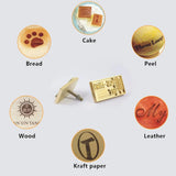 Custom Brass Branding Iron for Leather, Wood, and More - Personalised Metal Stamps CONNYAM