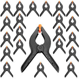 ZOENHOU 6 Inch 22 PCS LONG-Strong Spring Clamp Set, Nylon Plastic Clips Heavy Duty Clamp with Flexible Jaw Pad and Anti-slip Handles for Woodworking ZOENHOU