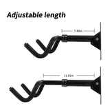 Auwey 2Pack Foldable Adjustable Bike Wall Mount Bicycle Storage Rack, Heavy Duty with Rubber Coating, Space Saving Auwey