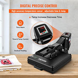 VEVOR Heat Press, 15x15 Power Heat Press Machine, Fast Heating, High Pressure Heat Press Machine for T-Shirt, Digital Industrial Sublimation Printer VEVOR