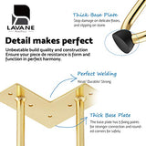 La Vane 6 inch / 15cm Hairpin Table Legs, 4PCS Mid-Century Modern DIY Metal Furniture Legs with Floor Protectors & Screws for Coffee and End Table La Vane