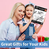 FIXSMITH 9"X12" Sketch Book | 400 Sheets (68 lb/100gsm) Sketchbook| 4 Pack (100 Sheets Each) |Acid Free Drawing Paper | Spiral Bound Sketchpad for FIXSMITH