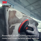 3M Pneumatic Random Orbital Sander - Xtract ROS, 88950, 6 in, Non-Vacuum, 3/16 in Orbit, Lightweight and Comfortable, 12000 RPM, 209W Motor, 3 Speed 3M