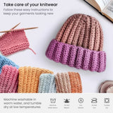 Arteza Acrylic Yarn for Crocheting, 20 Mini-Skeins of Worsted Yarn for Knitting in Light Colors, Machine Washable, Knitting & Crochet Supplies – Use ARTEZA