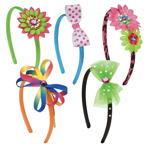 Alex DIY Wear So Many Headbands, 10 Headbands Kids Art and Craft Activity ALEX Toys
