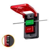 POWERTEC 71007 110 V to 220V Paddle Switch for Power Tools fits Table Saw, Router Table, Drill Press, Bench Saw, Band Saw POWERTEC