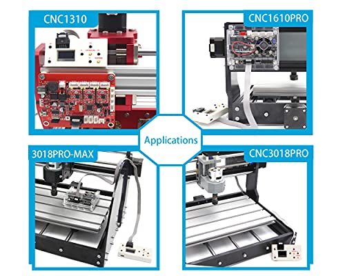 RATTMMOTOR CNC GRBL Offline Controller, 3 Axis GRBL DIY CNC Router Offline Control Button/Module LCD Screen for Mini CNC Carving Milling Engraver RATTMMOTOR