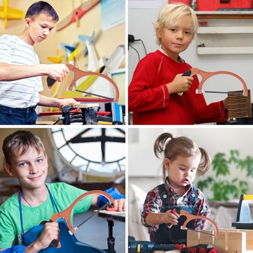 Uonlytech 1 Set Mini Saw Hand Saw Hacksaw for Metal Children Mini Hacksaw Mini Diy Handsaw Kids Diy Hacksaw Kid Woodworking Hacksaw Woodworking Uonlytech