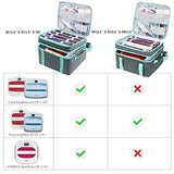 Double-Layer Carrying Case for Cricut EasyPress 2(12x10), HTVRONT Heat Press Machine, Sturdy Heat Press Bag, Cricut Storage Case with Pockets for MYBAGZING