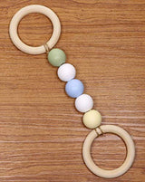 Penta Angel Wooden Rings 5Pcs 85mm Natural Unfinished Solid Wood Rings Smooth Wood Circles for DIY Craft Pendant Connectors Jewelry Making (85mm) PENTA ANGEL