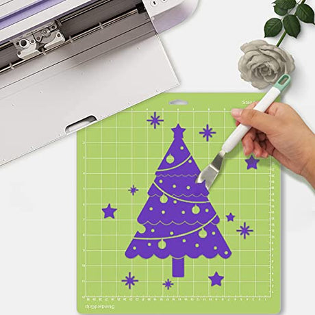 Weeding Tools Set Craft Vinyl Tools Scissors/Scrape/Weeders/Tweezers/Spatula/Scoring Stylus 7 PCS Craft Vinyl Weeding Kits for Cricut Stencils/Oracal KINGFINGER