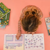 My First Trip Sticker + Coloring Book (500+ Stickers & 12 Scenes) by Cupkin - Side by Side Activity Book Design - Fun Toddler Travel Essential CUPKIN