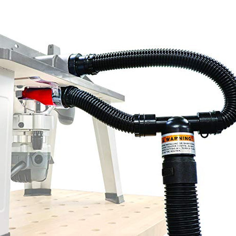 Milescraft 1501 Dust Router - Complete Dust Collection System for Router Tables Milescraft