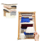 UYISMML DIY Wooden Weaving Loom Kit, Wooden Multi-Craft Weaving Loom Large Frame, DIY Suit Wooden Multifunctional Handcraft Weaving Looms, The Best UYISMML