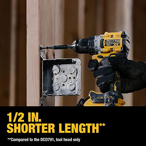 DEWALT 20V MAX* XR Cordless 1/2 in. Drill/Driver and 1/4 in. Impact Driver Kit with (2) 2Ah Batteries & Charger (DCK248D2) - WoodArtSupply