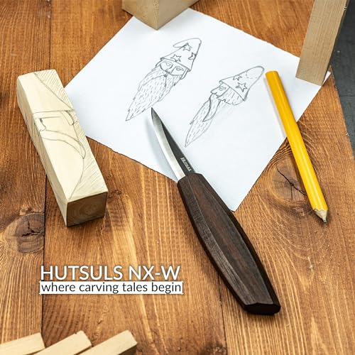 HUTSULS Whittling Knife for Beginners - Razor Sharp Wood Carving Knife