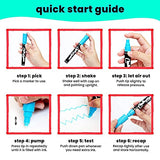 Chalkola 10 Fine Tip Liquid Chalk Markers for Chalkboard Signs, Blackboard, Window, Labels, Bistro, Glass, Car (10 Pack 3mm) - Wet Wipe Erasable Ink Chalkola