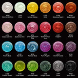 Arteza Metallic Watercolor Paints, Set of 24 Half Pans, Pearl Paint, Vibrant and Pearlescent Hues, Includes Storage Tin & Water Brush, Art Supplies ARTEZA