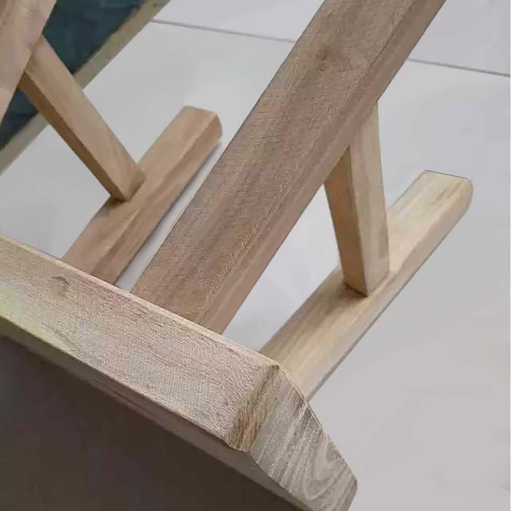 Golden Sun WM Unfinished Step Stool Footstool Wooden 11 inch for Kids Adults Plant Stand Plant Stand Fishing Stool Wood Small Golden Sun WM