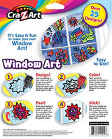 Window Art Decorative Design DIY Kit by Cra-Z-Art Cra-Z-Art