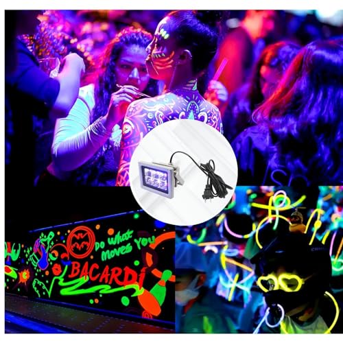 ACADEEP UV Light for Resin Curing 405nm for SLA DLP 3D Printers, Fast Curing UV Lamp, 60w Equivalent Blacklight ACADEEP