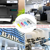 802XL 802 T802 Sublimation Ink Cartridges No Chip 812 812XL T812XL Replacement Refillable Ink Cartridges Without Chip & Ink for WF-7820 WF-7830 Gooyule
