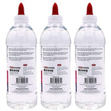 Mont Marte Signature Clear PVA Craft Glue 17.63oz (500g) 3Pack, Suitable for Paper, Card and Fabric MONT MARTE