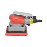 BTER Air Orbital Sander, 10000rpm 75x100mm Square Pneumatic Palm Sander, Sanding/Grinding/Polishing Professional Alloy Steel Pneumatic Sander for BTER