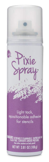 iCraft Pixie Spray Stencil Adhesive, Repositionable, Low Tack, 3.81 Ounces iCraft