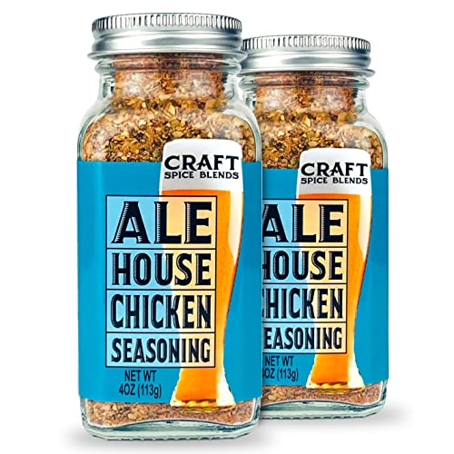 Craft Spice Blends (Ale House Chicken Seasoning 2 Pack) | All Natural | Sugar Free | Keto | Zero Calories Craft Spice Blends