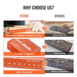 VEVOR Setup Blocks Woodworking Tools, 16-Piece, Precision Height Gauge Block Set, with Clearly Laser Engraved Size Markings and Storage Case, VEVOR