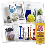 Mod Podge Spray Acrylic Sealer Matte 2-Pack, Clear Coating Matte Paint Sealer Spray, Spray Can Sprayer Handle GRAS Art Bundles