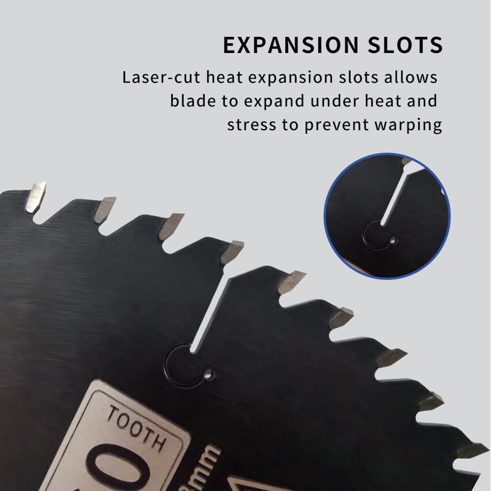 DuraForce 12-Inch 60-Tooth Professional Finish ATB Saw Blade with DuraGuard Anti-Stick for Miter and Table Saws (DF1200SP60) DURAFORCE