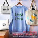 Marabu Screen Printing Kit Set - Screen Print Kit with Reusable Wooden Frame, 1 Screen Printing Squeegee, and 3 x 100ml Ink - Silk Screen Printing Marabu