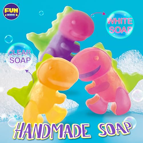 Kids Soap Kit, FunKidz Soap Making Kit for Kids All Ages DIY Crafts Kits  STEM Science Activity Gift for Girls and Boys